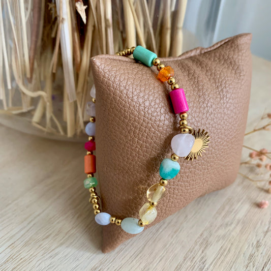 Armbandje 'Sun' Elastisch