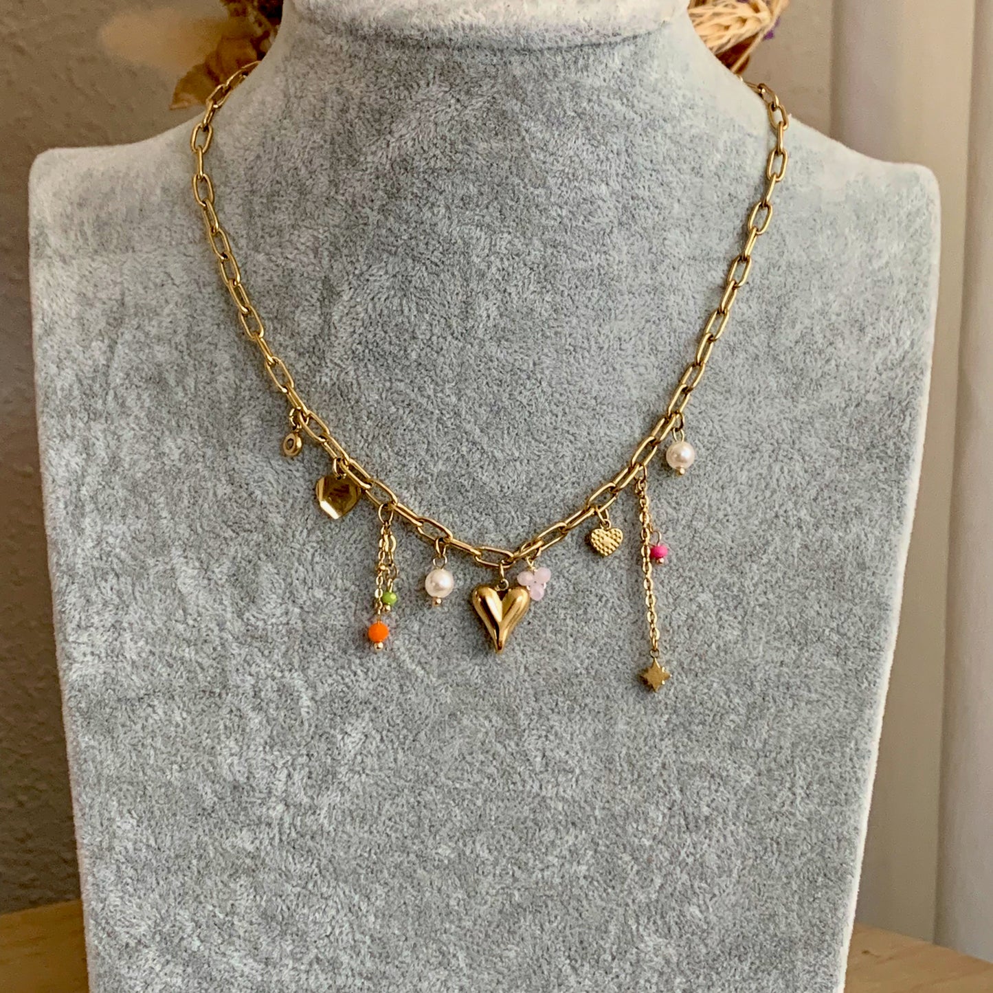Bedelketting 'Amore' Goud