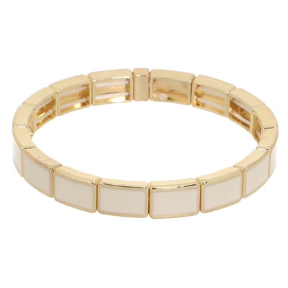 Armband 'Benthe' Naturel-Goud