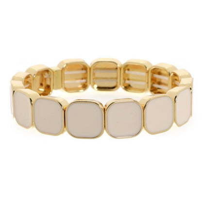 Armband 'Lola' Naturel-Goud