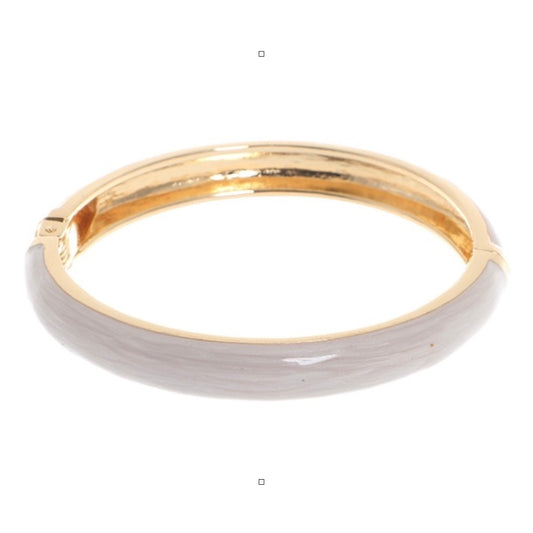 Armband/Bangle 'Noortje' Naturel-Goud