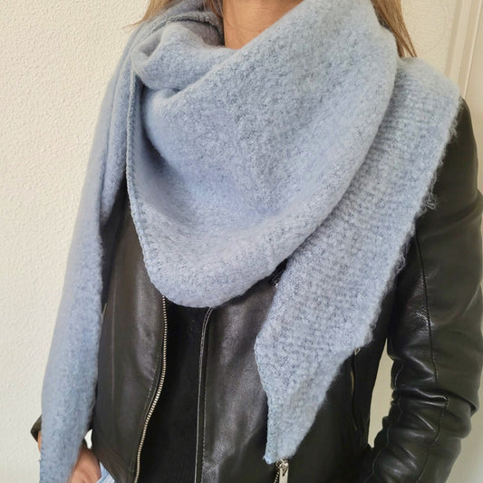Cosy sjaal Lichtblauw